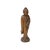 Chinese Chinese Boxwood Ancient Dressing Lady Holding Scroll Display Statue For Sale - Image 3 of 7