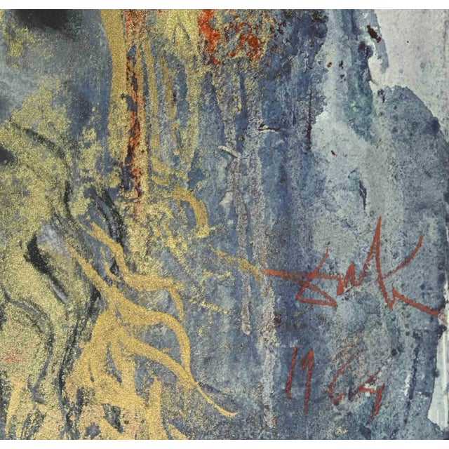 Ecce Homo is a Color lithograph on heavy rag paper realized in 1964. It is part of Biblia Sacra vulgatæ edition is...