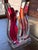 Contemporary Vintage David Muniz 23" Ruby Red & Clear Lucite Art Sculpture 1996, Signed. Rare For Sale - Image 3 of 14