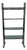 Vintage Glass and Steel Bookcase, 1970s For Sale