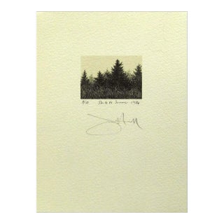 Frank Howell "Santa Fe Summer" 1986 Hand Signed Lithograph on Paper For Sale