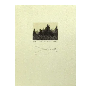 Frank Howell "Santa Fe Summer" 1986 Hand Signed Lithograph on Paper