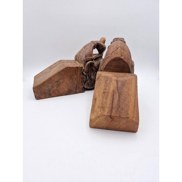 Decorative Architectural Elements in Wood, 1800s, Set of 2 For Sale - Image 4 of 14