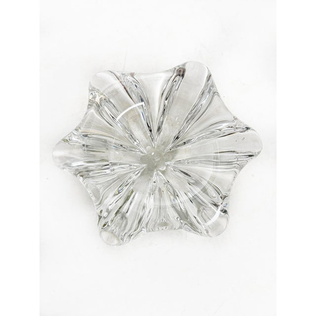 1970s Crystal Ashtray from Val Saint Lambert, France, 1970s For Sale - Image 5 of 10