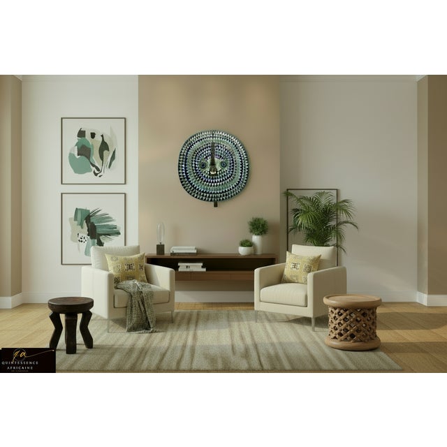 Large Sun Mask Bwa, Burkina Faso, 1920s-1940s For Sale - Image 4 of 6