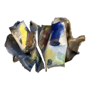 Large Abstract Expressionist Ceramic Sculpture