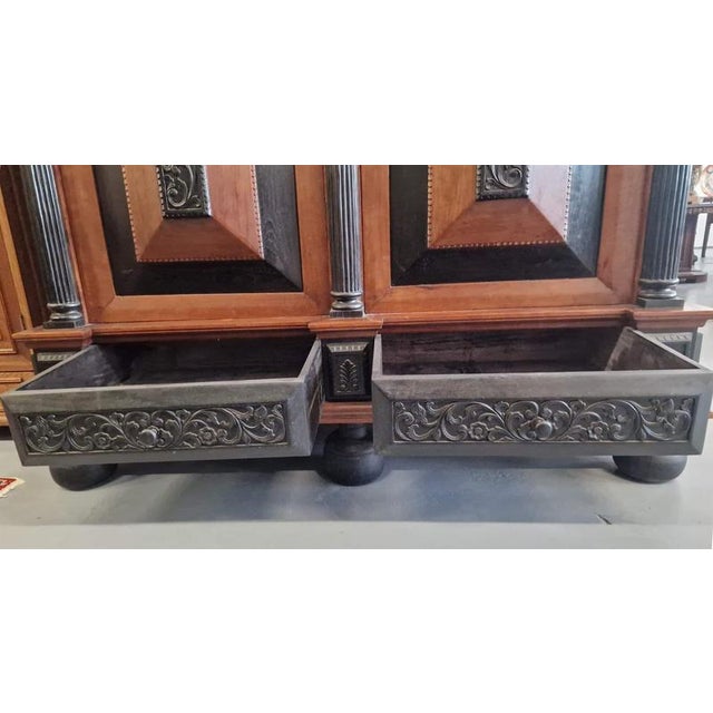 Large Mahogany Cabinet For Sale - Image 10 of 12