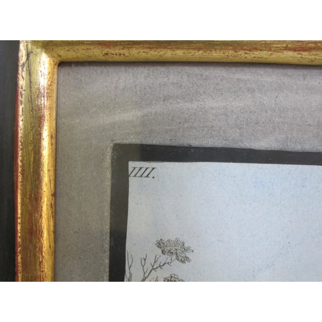 Pietro Fabris 1776 Watercolor on Engraving Plate Iiii View of Naples From Shore For Sale - Image 4 of 9