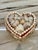 Nautical Heart Shaped Shell Box For Sale - Image 3 of 4