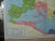 Rand McNally & Co. Vintage Mid 20th Century Rand McNally School Roll Down Map Near East Greece 1400 Bc For Sale - Image 4 of 13