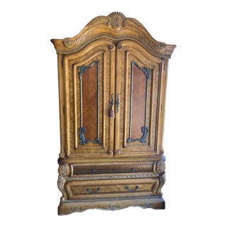 Michael Amini Aico Furniture Trevi Collection Armoire For Sale