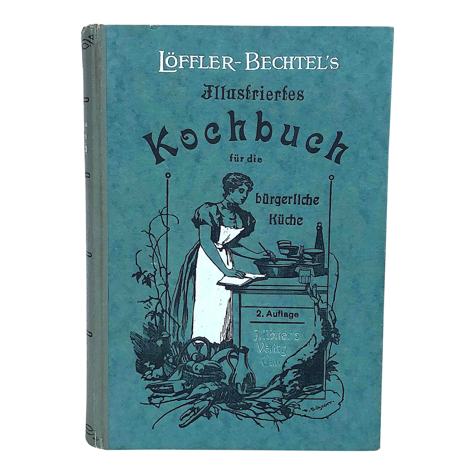 Vintage German Cookbook Loffler Bechtel S Kochbuch Fur Die Burgerliche Kuche Chairish