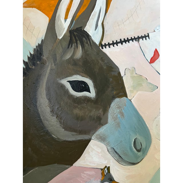 "Coexistence" Original Painting by LWren Walraven For Sale In Santa Fe - Image 6 of 9