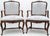 French Newly Upholstered Vintage Louis XV French Arm Chairs - A Pair For Sale - Image 3 of 13