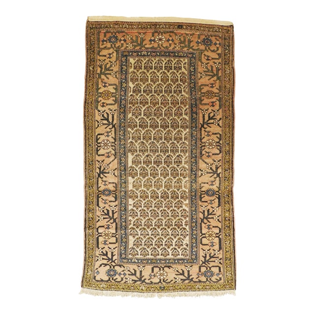 Vintage Persian Malayer Rug For Sale