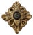 Antiqued Hand-Made Convex Mirror Architectural Fragment in Acrylic Case For Sale