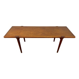 Mid-Century Teak Coffee Table by j.l. Møller of Denmark For Sale