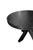 Sculptural Solid Teak Wood Dining Table With Expressive Grain, Burnt Finish For Sale - Image 6 of 10