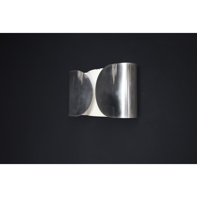 Patinated Foglio Wall Lights by Tobia Scarpa for Flos, 1966, Set of 4 For Sale - Image 9 of 17