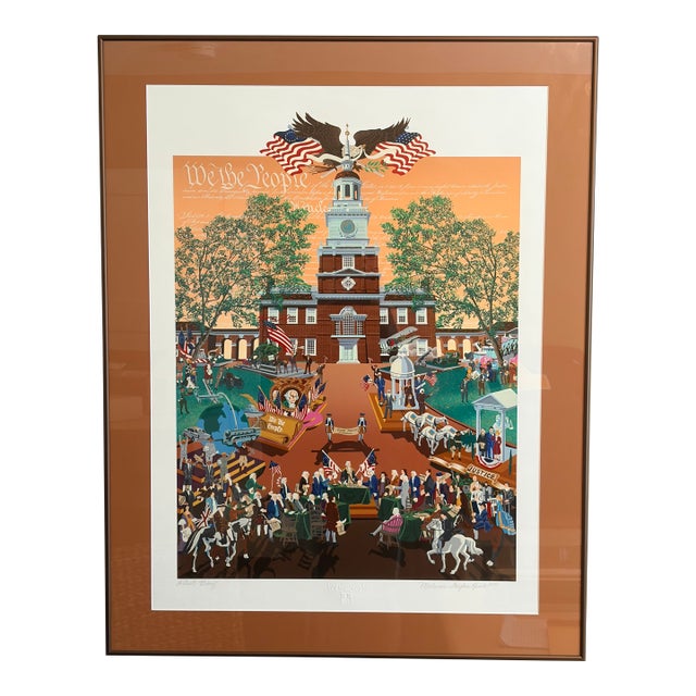 1980s We the People Melanie Taylor Kent - Artist Proof For Sale