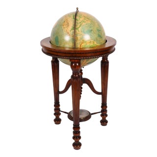 Vintage Terrestrial Library Globe on Stand, 1988 For Sale