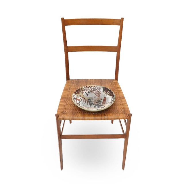 Knight Ceramic Plate by Emanuele Luzzati for Pozzo Garitta of Albisola, 1970s For Sale - Image 11 of 12