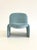 Textile Vintage Alky Chair in Baby Blue Velvet by Anonima Castelli for Artifort, 1970s For Sale - Image 7 of 15