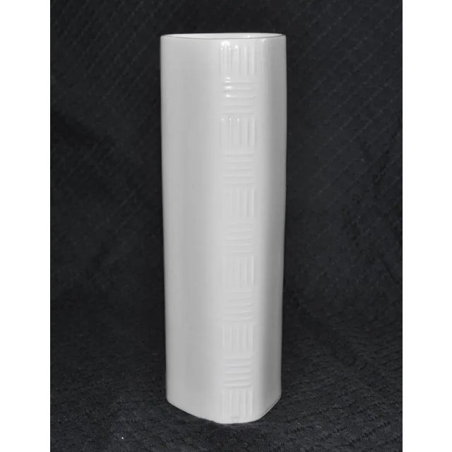 White PMR Bavaria Vase in Porcelain, 1970s For Sale - Image 8 of 8