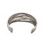 Modern Artisan Designed Modern Sterling Silver Cuff Bracelet For Sale - Image 3 of 4