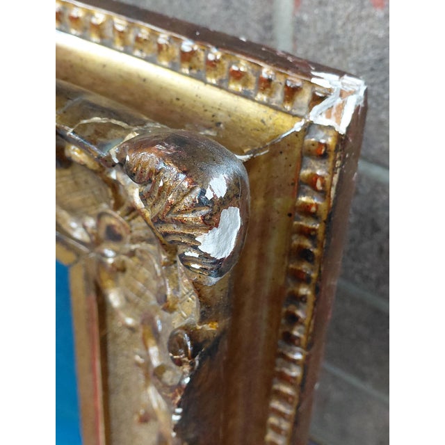 Framed Signed "Maternitate" Oil on Canvas After Mihail Simonidi For Sale - Image 16 of 17