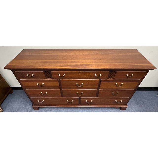 Pennsylvania House Chippendale Style 11 Drawer Dresser For Sale In New York - Image 6 of 11