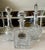 1950s French Crystal Decanters Set- 3 Pieces For Sale - Image 5 of 5