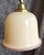 Metal Vintage Floor Lamp with Adjustable Brass Frame and Beige Fabric Shade, 1980s For Sale - Image 7 of 9
