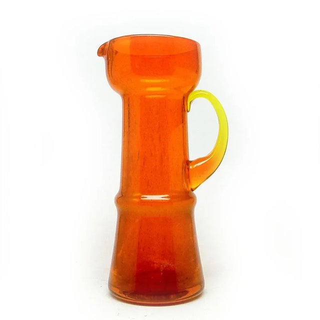 Postmodern Jug by Zbigniew Horbowy for Sudety Glassworks, Poland, 1970s For Sale - Image 11 of 12