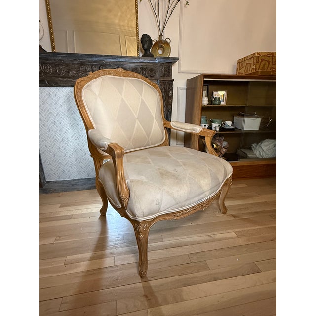 Chamberry Rare Designer Century Furniture French Styley Armchairs (Pair) – Vintage For Sale - Image 11 of 12
