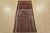 Hamedan Runner 2’7” X 9’4” Red Wool Vintage Tribal Hand-Knotted Rug For Sale - Image 12 of 13