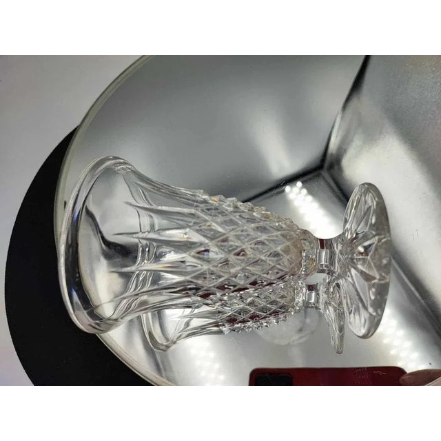 Cristal D Arques Durand,8 Villemont, dimensions: height 13.5 cm, diameter under the bottom 7.5 cm, diameter at the top 9.5...