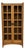 Late 20th Century Gustav Stickley Mission Oak Arts and Crafts Illuminated Book Case Display Cabinet For Sale