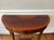 Hepplewhite Mid 20th Century Pair of Inlaid Demilune Hepplewhite-Style Console Tables For Sale - Image 3 of 9