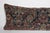 Antique Navy Blue Authentic Tribal Handmade Lumbar Rug Pillow Cushion Cover -16'' X 43'' For Sale - Image 4 of 10