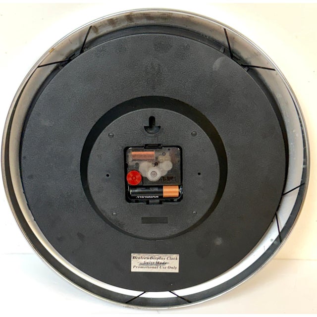 Panerai Luminor Dealer Fixture Wall Clock, Swiss Made Promotional Display- Works For Sale - Image 4 of 12