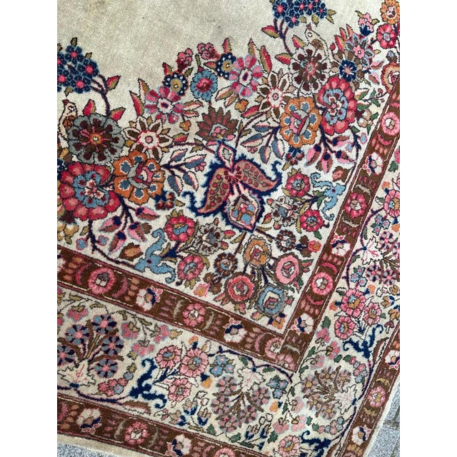 Large Kirman Rug, 1890s For Sale - Image 8 of 17