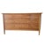 Wood 1958 Drexel Mid Century Modern Dresser and Nightstand Tapered Legs Brass Handles For Sale - Image 7 of 18