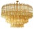 Triedri Chandelier from Venini, 1980s For Sale