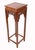 Brown Chinese Pedestal Tables, Set of 2 For Sale - Image 8 of 10