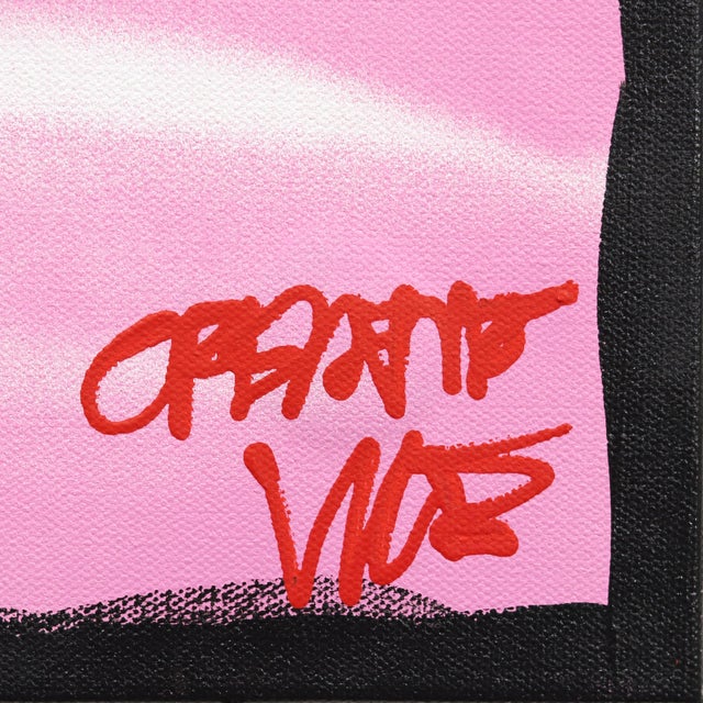 2020s He/Her - Pop Art Character Inspired Painting on Canvas Original Artwork by Randy Morales For Sale - Image 5 of 9