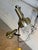Mid-Century Modern Mid 20th Century Mid-Century Modern Hamalux Gold Standing Lamp Metal For Sale - Image 3 of 12