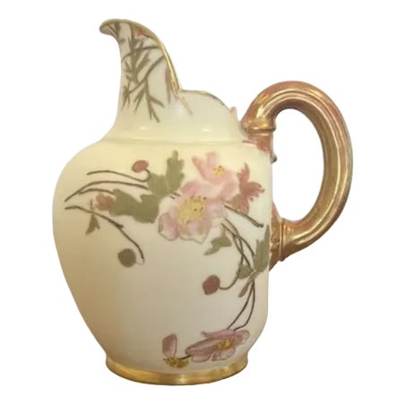 Antique Royal Worcester Jug, 1860 For Sale