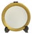 12 Raynaud & Co. Limoges White Salad Plates With Thick Gold Embossed Edging 7.5" For Sale