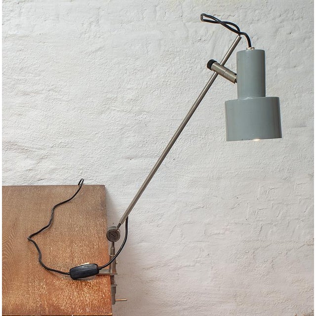 Model 256 Clamp Lamp by Tito Agnoli for O-Luce For Sale - Image 5 of 16